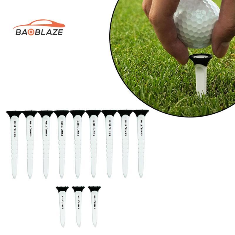 [Baoblaze] 12 ชิ้น Golf Tee Golf Ball Tees สําหรับขับรถใส่ Chipping กีฬากลางแจ้ง