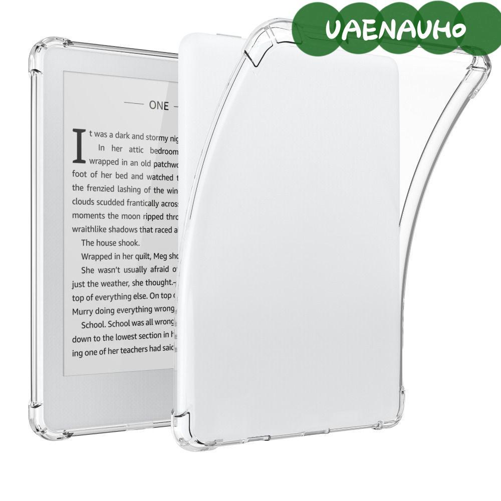 UAENAUH0 6 นิ้ว E-Reader,กันกระแทกถุงลมฝาครอบป้องกัน,ทนต่อการสึกหรอTPUโปร่งใสด้านหลังสําหรับMeeBook 