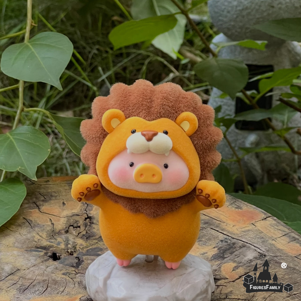 [ของแท้]LuLu The Piggy Animal Party V2 Seriesสไตล์ลับยืนยันและชุด 8 ตุ๊กตาใหม่ของขวัญเครื่องประดับ