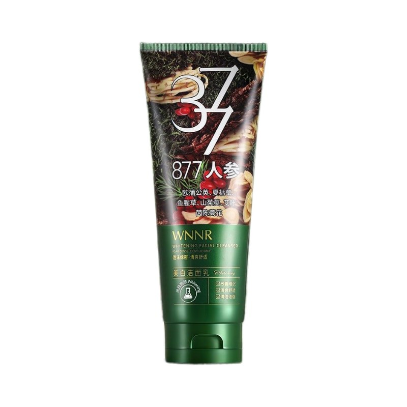 Official 377+877WNNR Whitening Cleanser โฟมหนาแน่นทําความสะอาดลึกปรับปรุงหมองคล้ํา Care 0812
