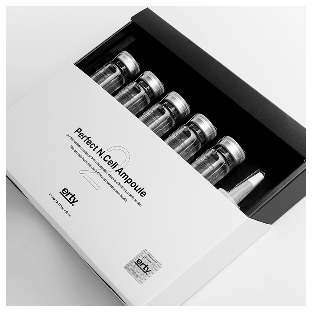 [erty] Perfect N.Cell Ampoule 10% Niacinamide ชุด 5 / Korean Ampoule / 10% Niacinamide / ของแท้ 100%