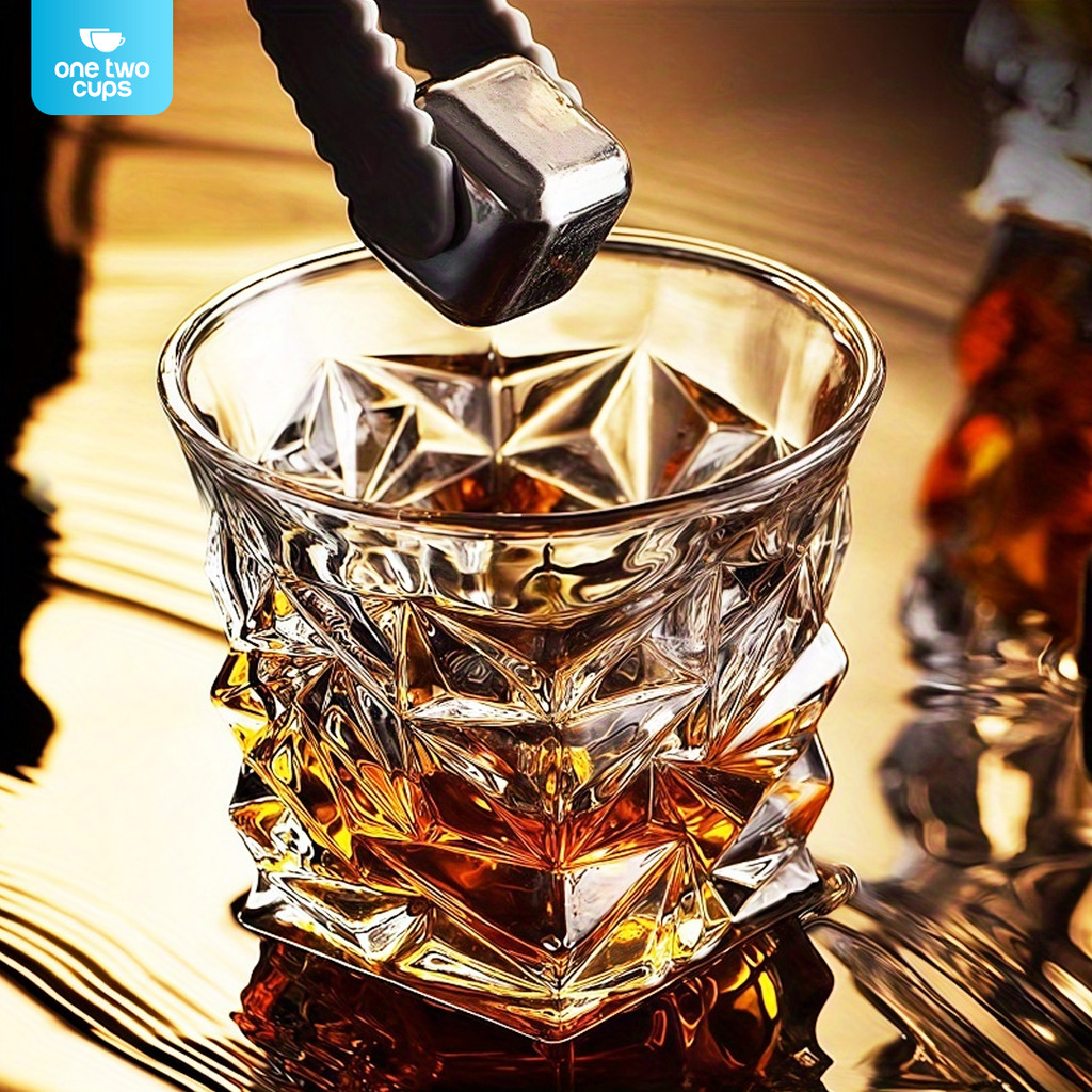 TASTYSTTR Whisky Crystal Diamond Rock Glass 300ml - YJ103