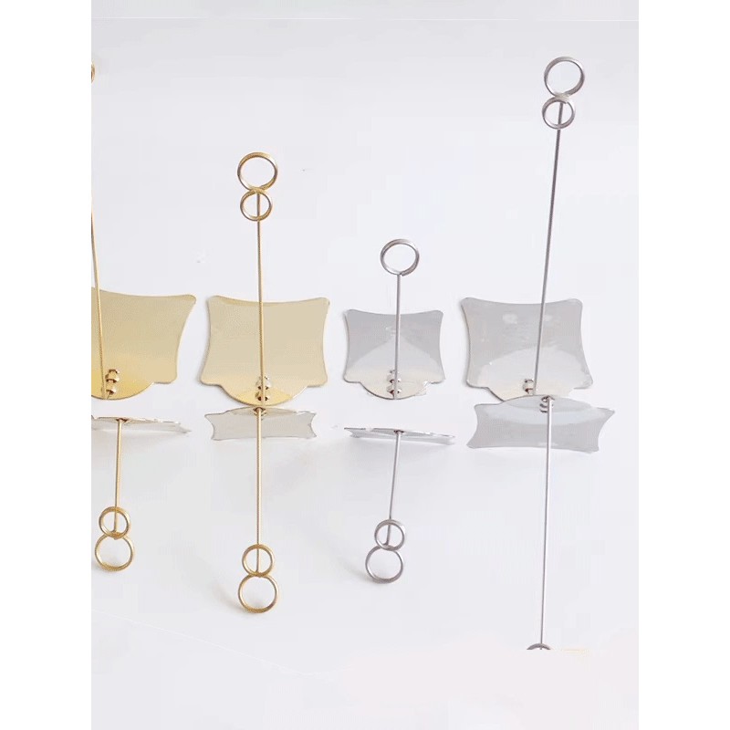 Sanneng Stainless Steel Price Clip Gold Label Silver Label Holder Label Clip SN8619 Holder SN8620