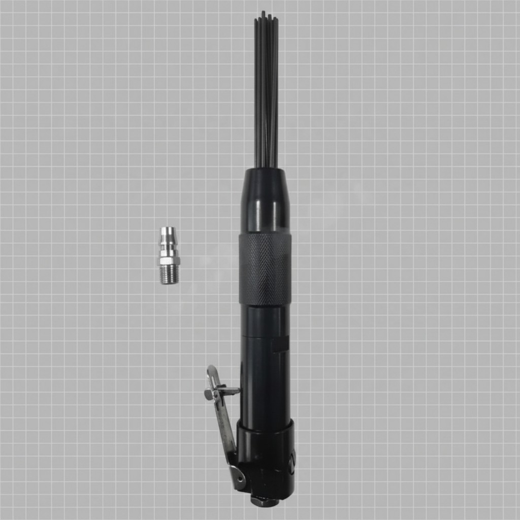 Air Needle Scaler Handheld Rust Remover เข็ม Scaler Pneumatic Rust Remover เครื่องมือกันลื่นน้ําหนัก