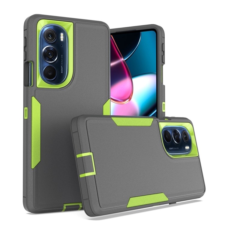 คุณภาพสูง 2 ใน 1 PC + TPU เคสโทรศัพท์สําหรับ Motorola Edge + 2022/Motorola Edge + 2023/Motorola G Pu