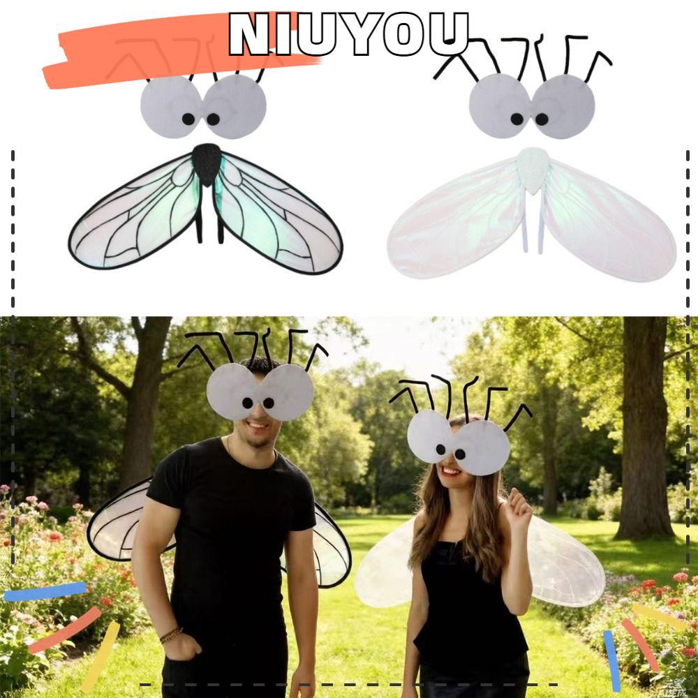 NIUYOU ชุดเครื่องแต่งกายบิน, บทบาทเล่นปีก Fly เครื่องแต่งกายเด็กคอสเพลย์ Wing, อุปกรณ์เสริมประสิทธิภ
