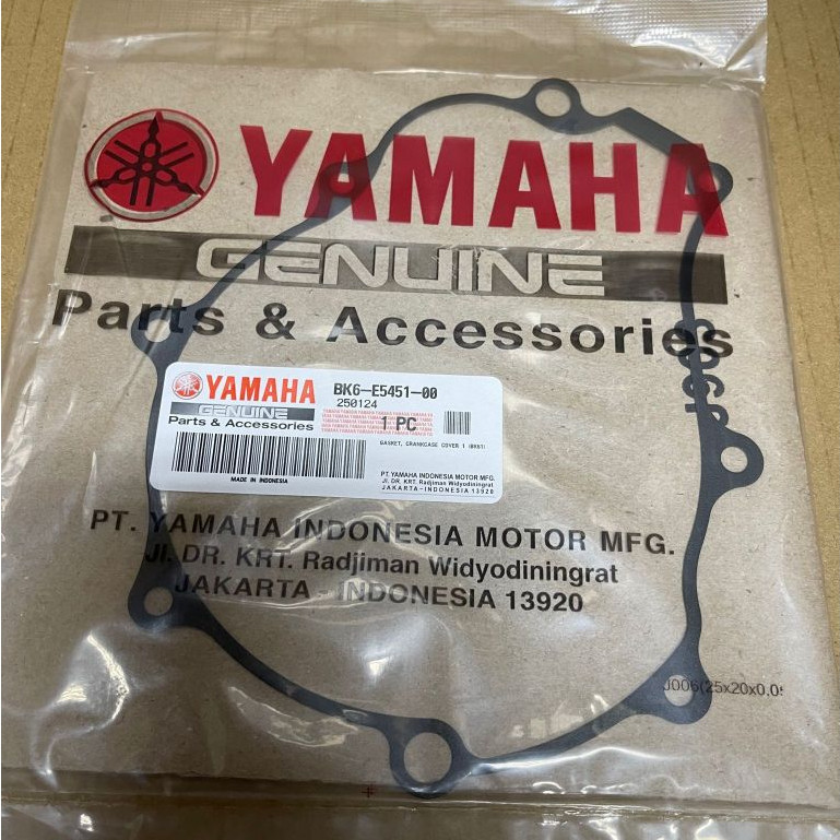 Y16 V1-V2 & Y16ZR V1-V2 & R15 V3 & R15 V4 & R15M & MT15 BK6-E5451-00 MAGNET COVER GASKET