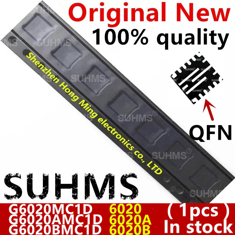 (1 ชิ้น) 100% ใหม่ G6020MC1D G6020AMC1D G6020BMC1D 6020 6020A 6020B QFN-18 ชิปเซ็ต