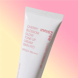 innisfree Cherry Blossom Skin Fit Cream เชอรี่ โทนอัพ ครีม SPF50+ PA++++ 50 มล.