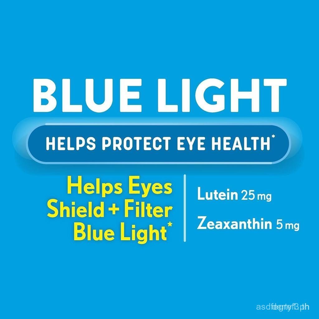 Ocuvite Blue Light Lutein & Zeaxanthin , วิตามินบํารุงรอบดวงตาสําหรับอาการปวดตา, รองรับสุขภาพ Vision