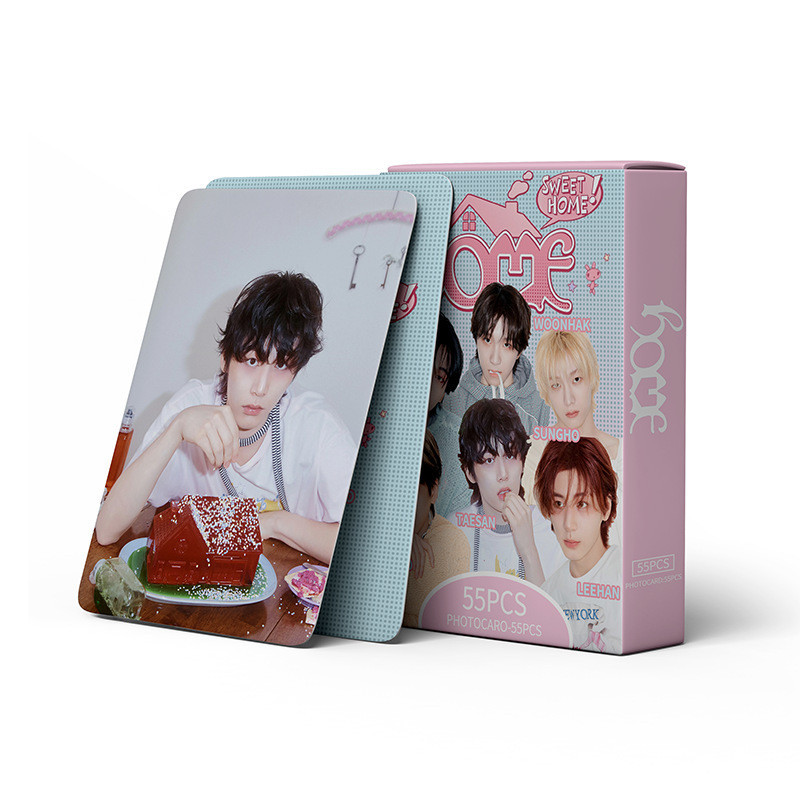 55 BOYNEXTDOOR อัลบั้มใหม่ HOME Star KPOP สินค้า LOMO Collection Photocards