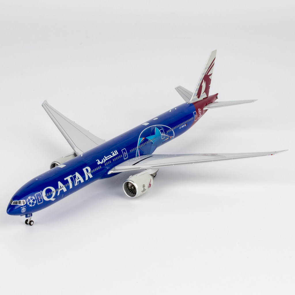 NG 73084 1/400 Katar Airlines กาตาร์โบอิ้ง 777-300ER A7-BED Champions League