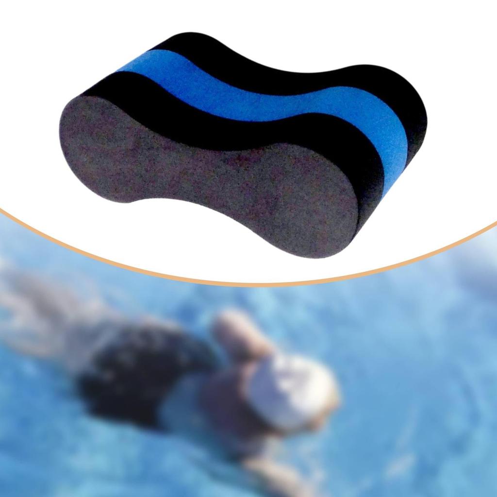 [svzfjuv] Pull Buoy Swimming Pull Floation Eva Multi Layer Legs และสีดําและสีฟ้า