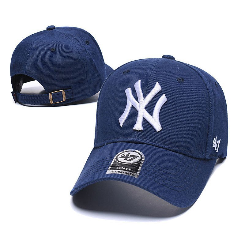 47 New York Yankees Moss Green MLB Clean Up Cap สีเขียว (Moss) One Size B7CJ