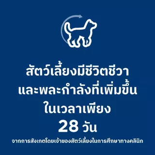 Hill's Science Diet Senior Vitality Adult 7+ Small&Mini สุนัขพันธุ์เล็ก 7ปี+ ต่อสู้สัญญาณอายุที่มากขึ้น 5.67กก.