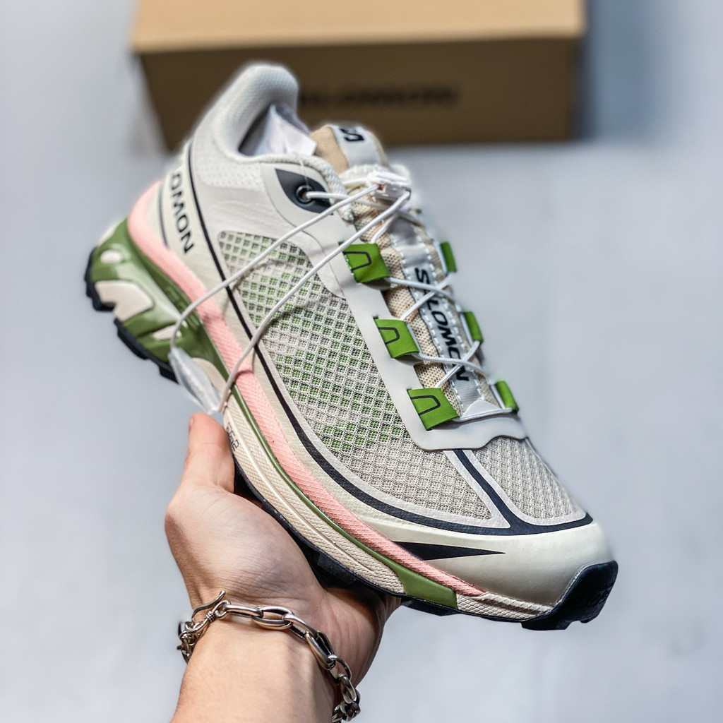 Salomon XT-6 FT คู่สไตล์ตาข่ายระบายอากาศรองเท้าวิ่งกลางแจ้งรองเท้าทํางานออฟโรดยี่ห้อใหม่ OIWW