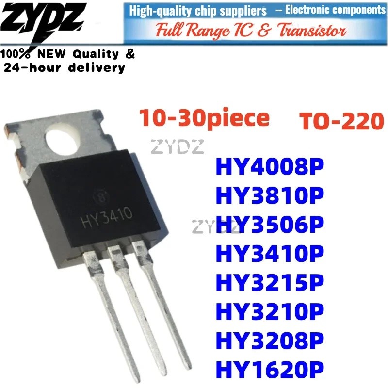 1-5PCS HY3215P HY3410P HY3506P HY3810P HY4008P HY1620P HY3208P HY3210P TO-220 ขายส่ง Field Effect ทร