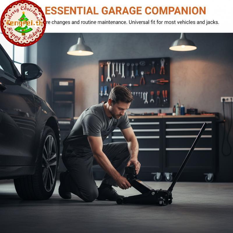 FENGFEI Universal Fit รถ Ja แผ่นยาง Slotted Ja Stand Protection Blo สําหรับ Auto Repair Shop รถยก TH