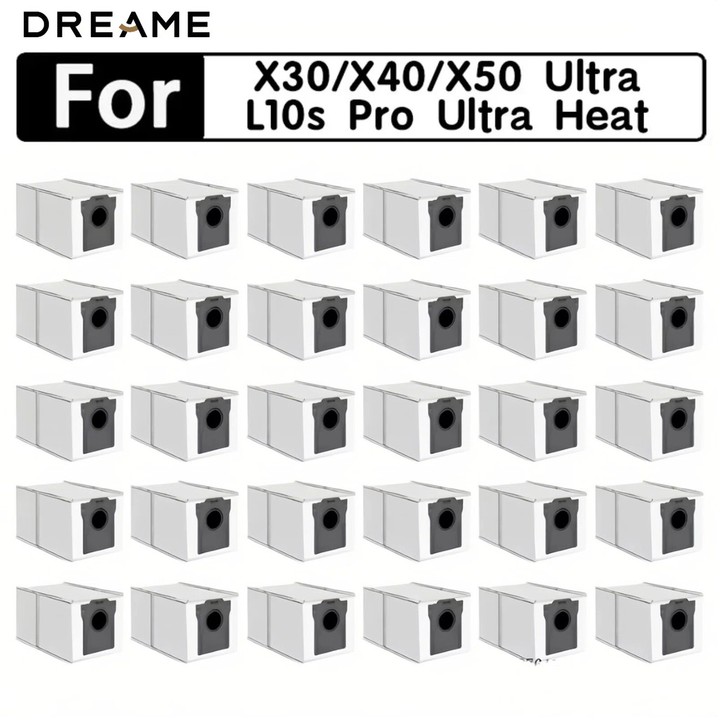 ถุงเก็บฝุ่นสําหรับ Dreame L10s Plus L10s Pro Ultra Heat L30s Ultra L40 Ultra X40 Ultra X50 Ultra X30