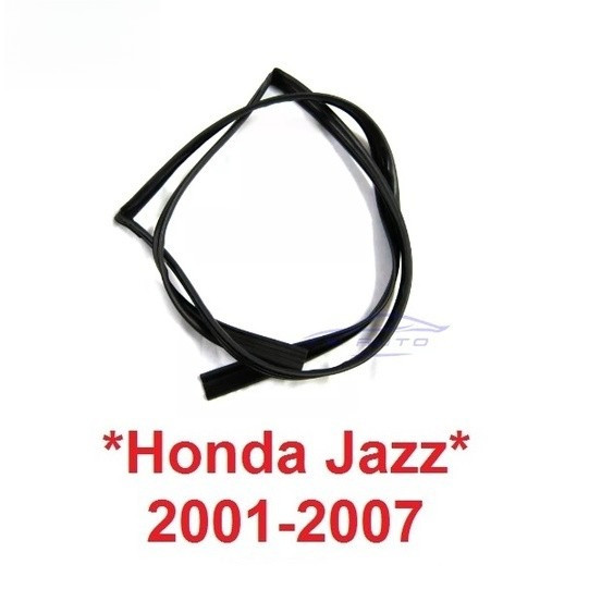 ยาง ขอบประตู Honda Jazz GD 2002 - 2007 ฮอนด้า แจ๊ส แจส ร่องประตู ซีลกันลม ซีลประตู สักหลาด กันเสียง 