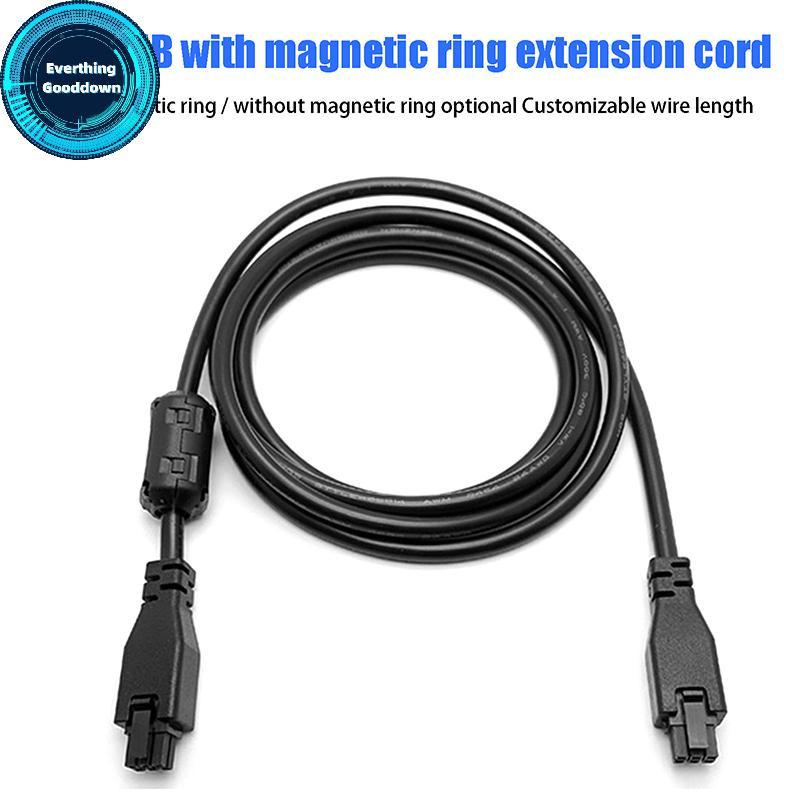 EVERTHING สําหรับ Bambu Lab X1/P1 AMS สาย AMS HUB 1M 2M 6-pin แม่เหล็กแหวนสําหรับ bu Lab X1/P1 3D เค
