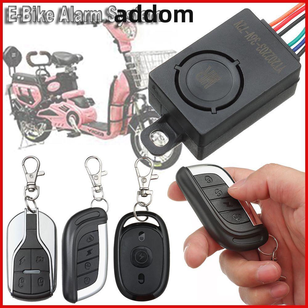 ADDOM E-Bike Alarm System 36-72V Refitting Parts Replacement Motorcycle Scooter