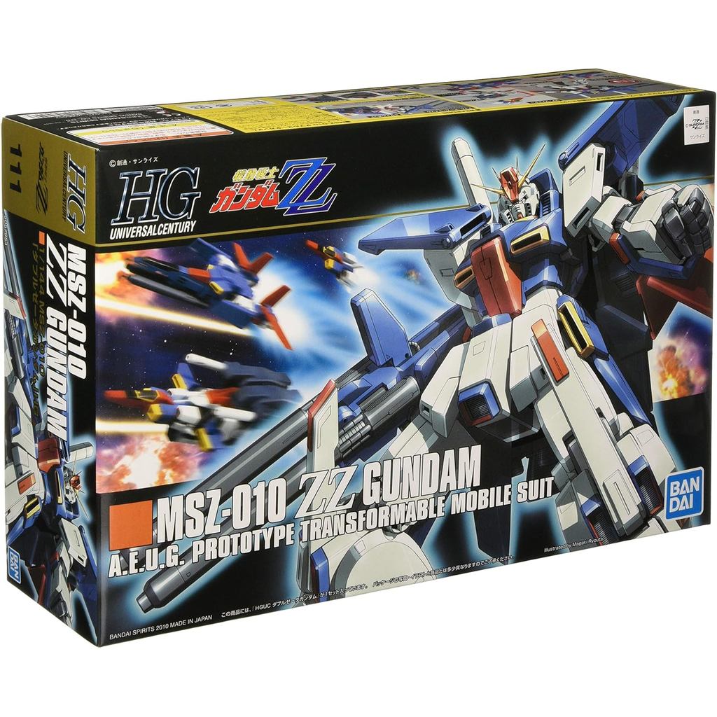 BANDAI SPIRITS HGUC 1144 ZZ Gundam Mobile Suit ZZ Gundam