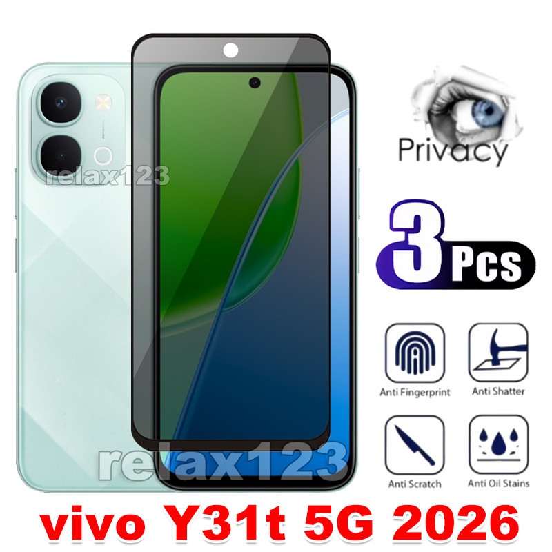 สําหรับ vivo Y31t 5G 3PCS Anti-spy ความเป็นส่วนตัวสําหรับ VIVO Y31T Y31 Y31t Vivo Y 31 T y31t 4G 5G 