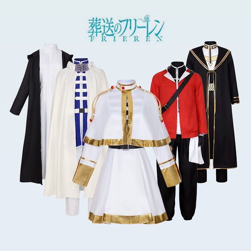 อะนิเมะญี่ปุ่นใหม่ฟรีของ Zang Frieren COSplay: Himmel, Frieren, Shultark และอื่นๆ