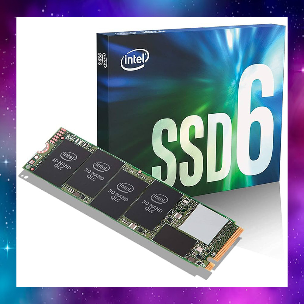 1 TB SSD (เอสเอสดี) INTEL 660P SERIES PCIe/NVMe M.2 2280 (SSDPEKNW010T8XT) ใช้งานปกติ