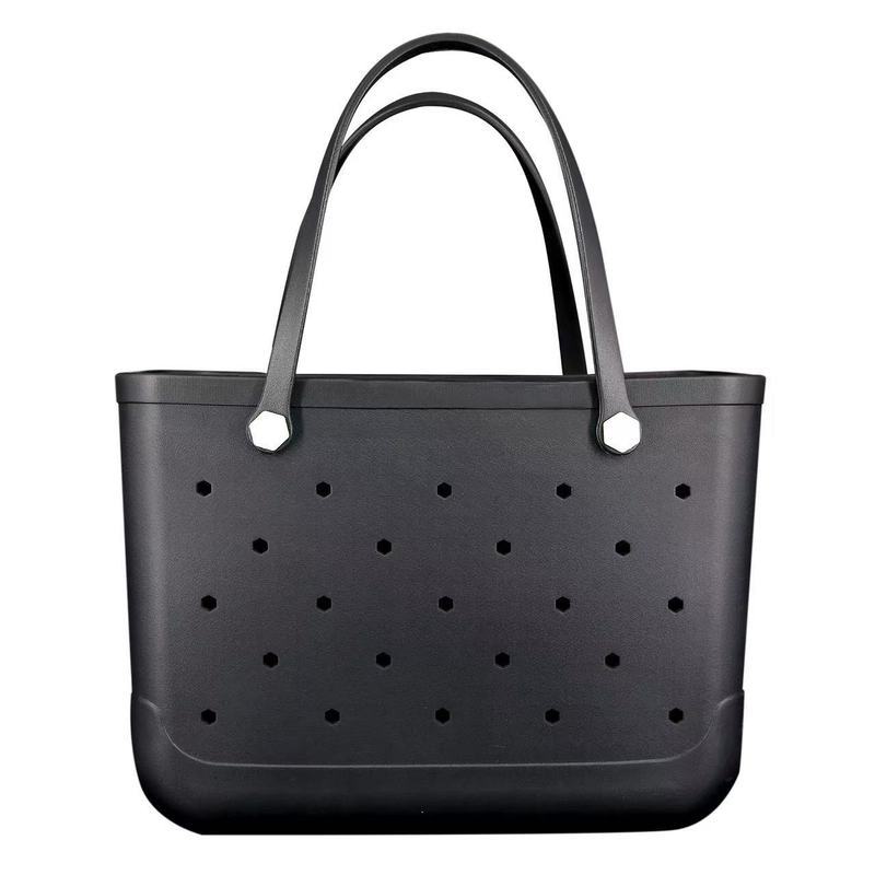 Eva Hole Bag Handbag eva Beach Bag Fashion Patent Ready Stock