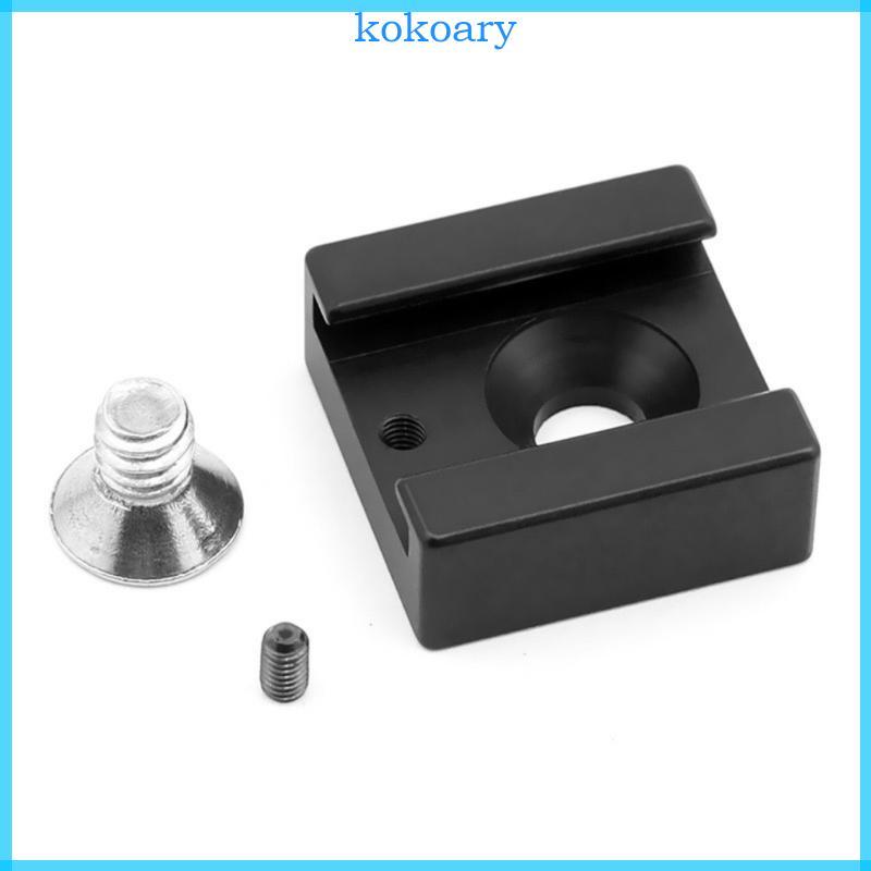 KOK Old Shoe Flash Adapter Cold Shoe Mount Cold Shoe Adapter พร้อมฐานสกรู 4 นิ้ว 1 อัน