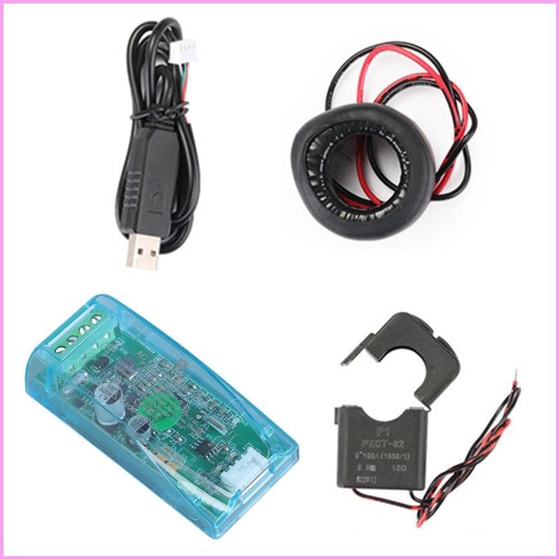 INF 260V เครื่องวัดพลังงานโวลต์แอมป์ปัจจุบัน PZEM 004T รุ่นโมดูลการสื่อสาร