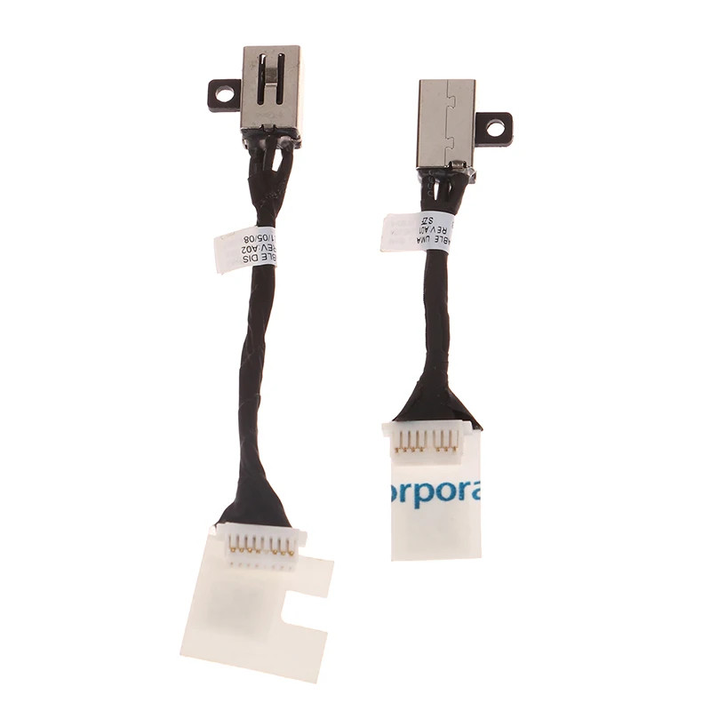 สําหรับ Latitude 3410 3510 E3510 E3410 แล็ปท็อปชาร์จ Flex Cable 07DM5H 0N8R4T DC Power Jack Cable