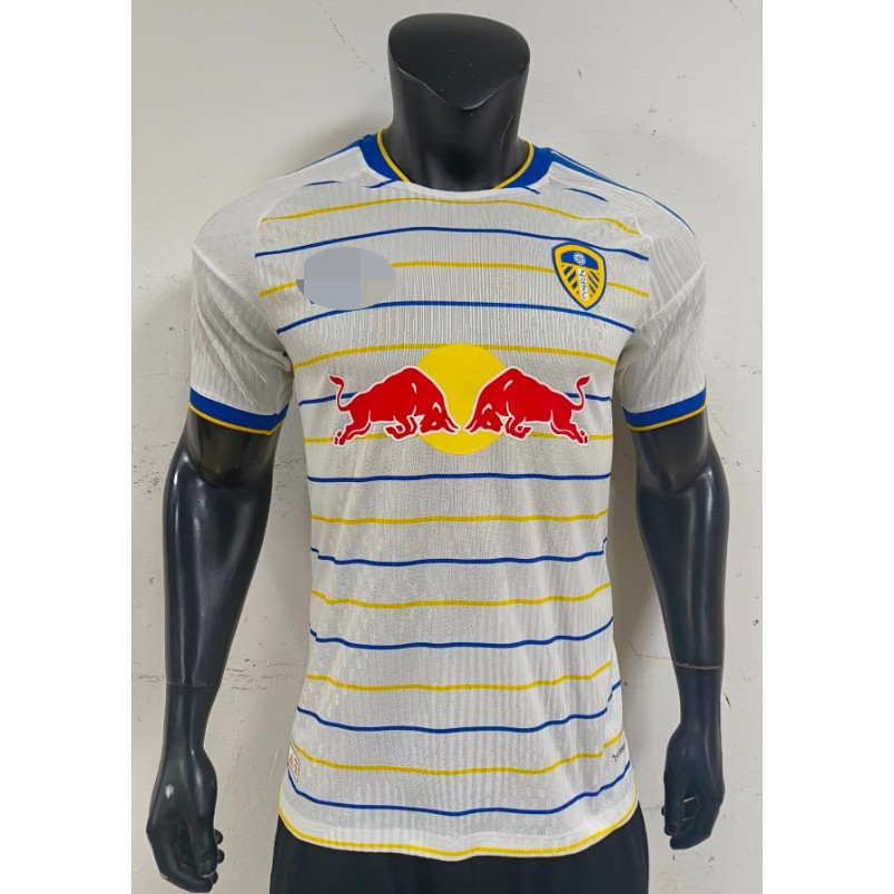 Player Version 2627 Leeds United Home Short Sleeve Jersey S-2XL