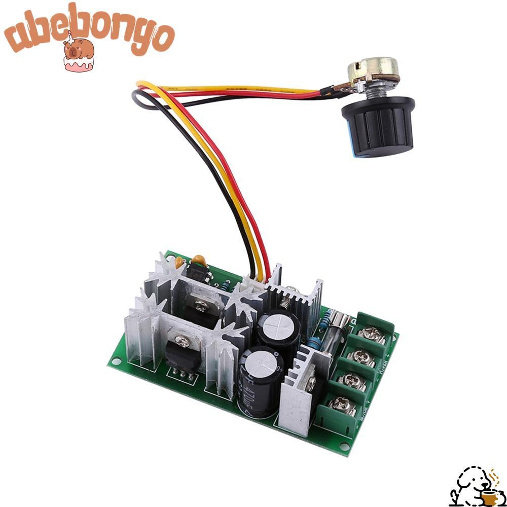 ABEBONGONY PWM มอเตอร์ควบคุมความเร็ว, 20A PWM ควบคุม DC มอเตอร์โมดูล,ทนทานสูง 10-60V DC 1200W Max มอ