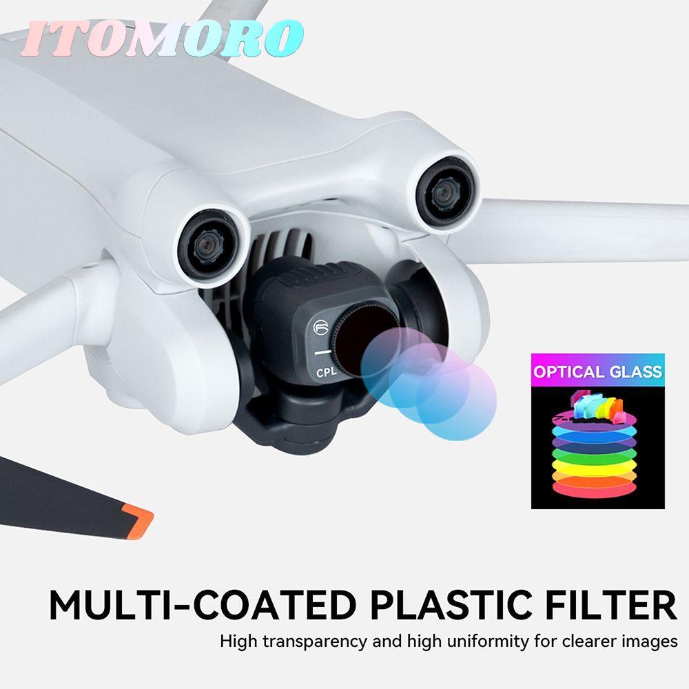 ITOMORO สําหรับ DJI Mini 3 Optical Camera Drone Glass Filter สําหรับ DJI Mini 3
