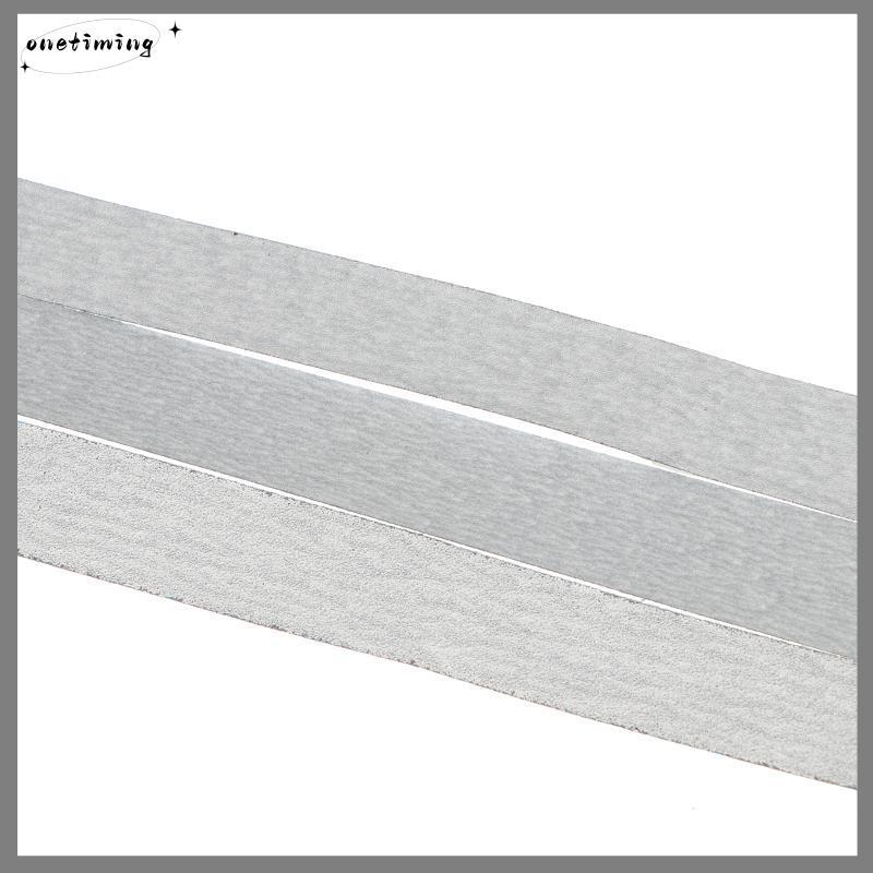 Onetimingsuper5p 6PCS กีตาร์คอ Fret Leveling Bar ชุดเครื่องมือ Luthier แบบพกพาพร้อมกระดาษทราย 3 สเปค