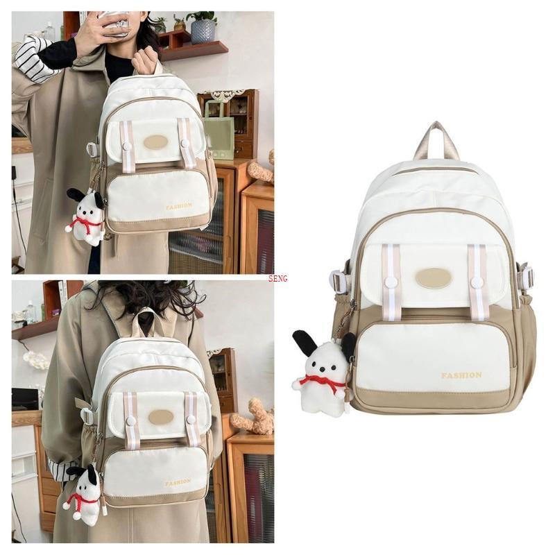 Seng Stylish Camping Backpack Outdoor Travel Daypack Nylon Backpack School Bag