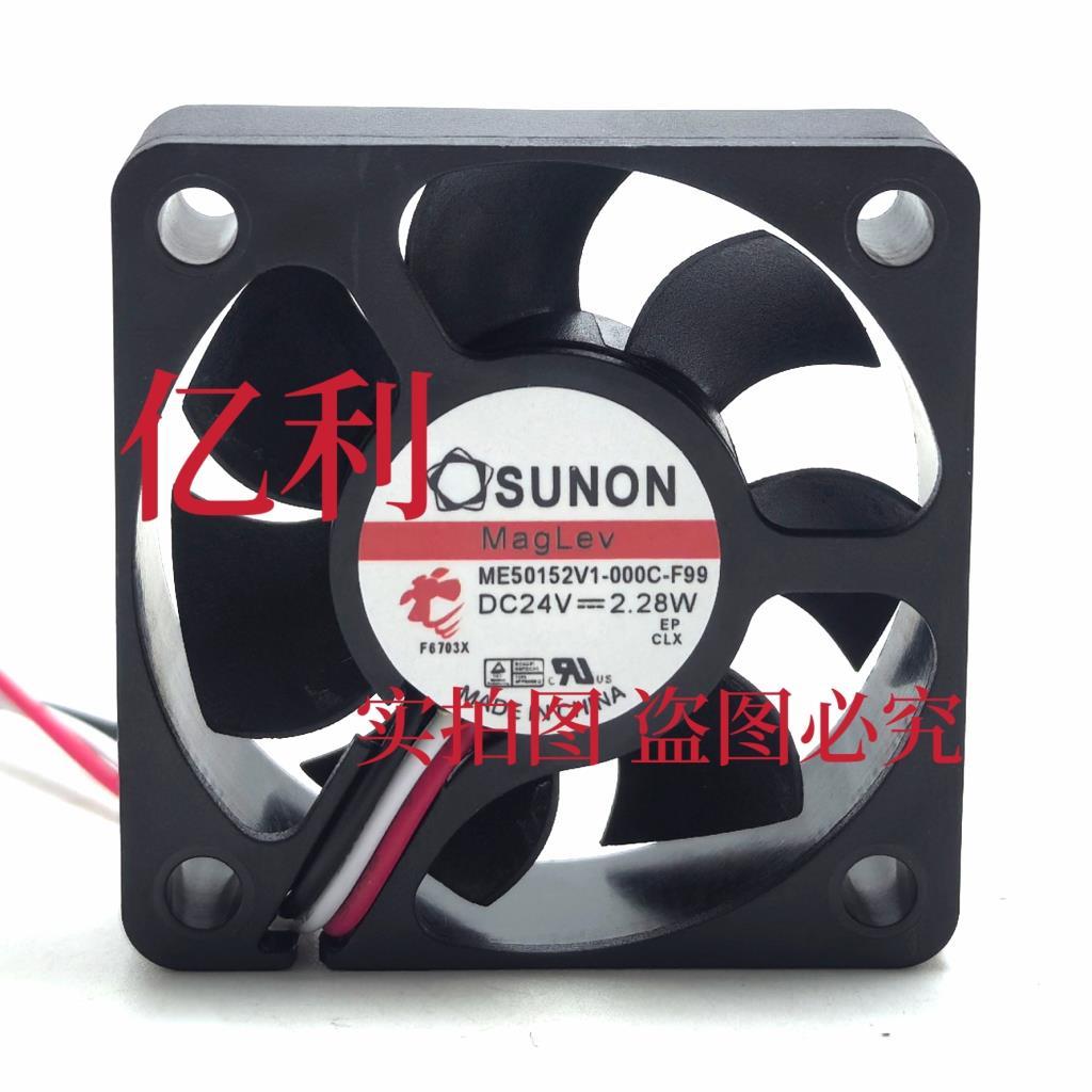 SUNON Jianzhun ME50152V1-000C-F99 5015 24V 2.28W พัดลมระบายความร้อน