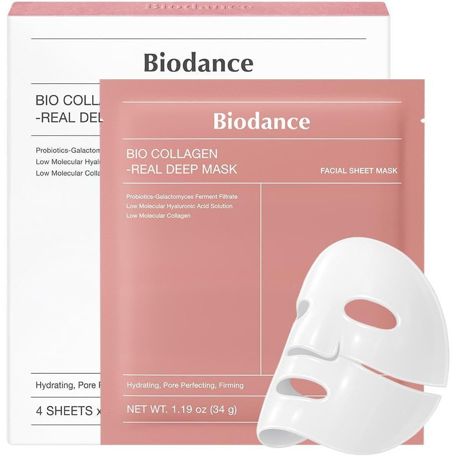 Biodance Real Biodance Collagen Deep Mask (แพ็ค 4 ชิ้น)