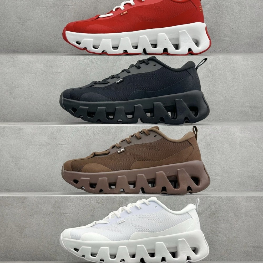 On Running x Kith K-Tech 1 รองเท้าวิ่งผู้ใหญ่คู่รองเท้าลําลองทุกวัน WUUO VNEL 3V5J