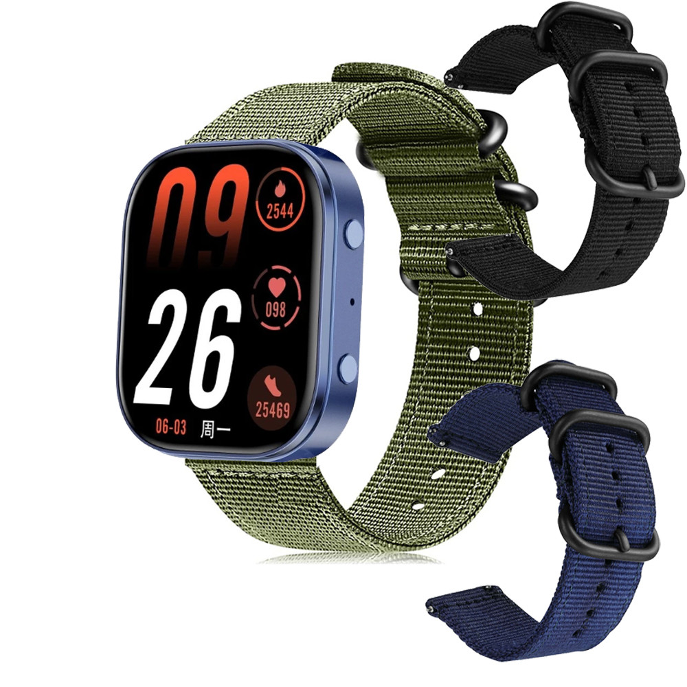 Dengo Active Pro สายไนลอนสําหรับ Dengo Active Pro smart watch สายรัดสร้อยข้อมือเปลี่ยนกีฬาสายรัดข้อม