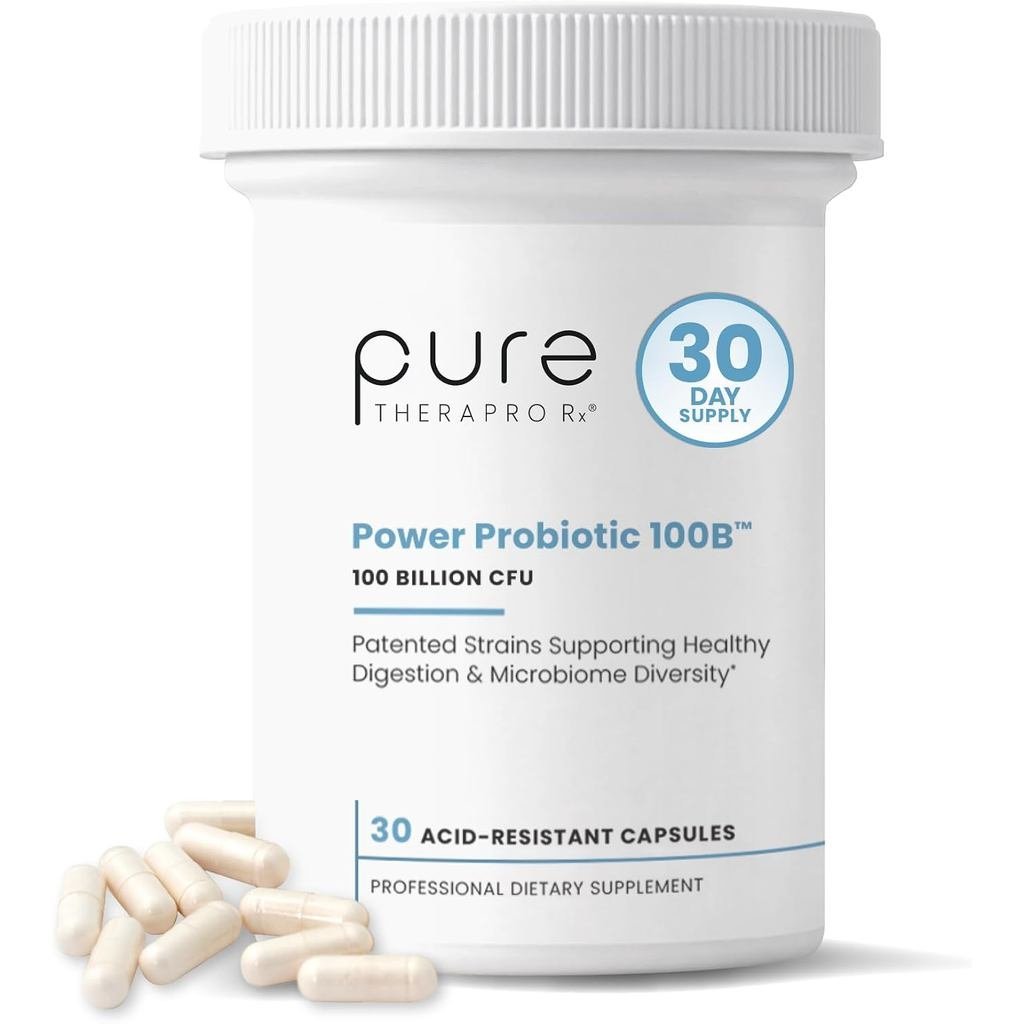 Power Probiotic 100B, 100 Billion CFU, 30 แคปซูลทนกรด
