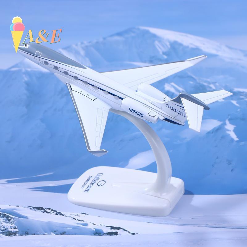 [QIMO] 1PCS Gulfstream G650 เครื่องบิน Diecast 1/200 Scale เครื่องบินรุ่นเครื่องบิน G650ER เครื่องบิ