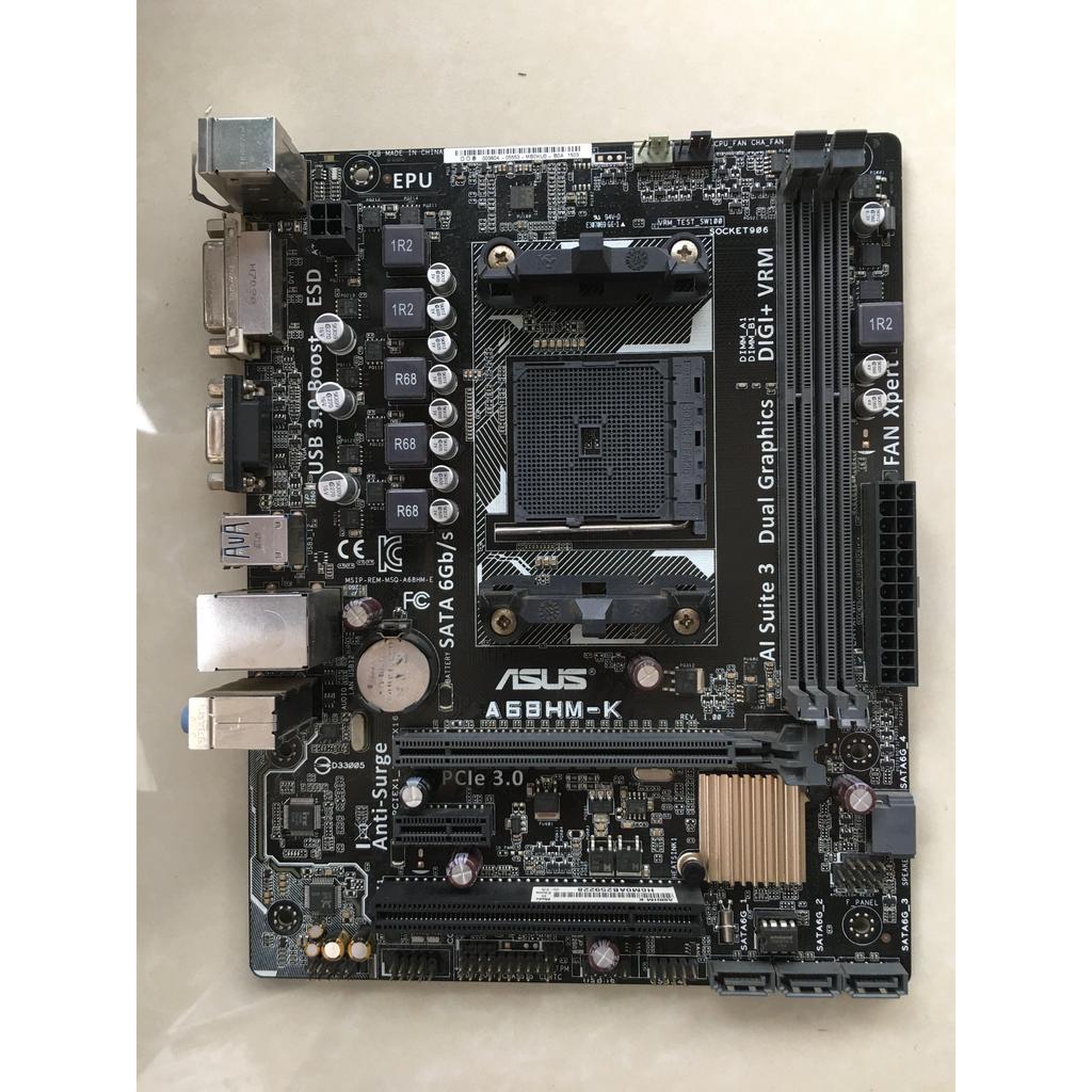 [มือที่สอง] Asus/Asus A68HM-K A68 เมนบอร์ด Solid State FM2+ รองรับ 740K 860K 7860K