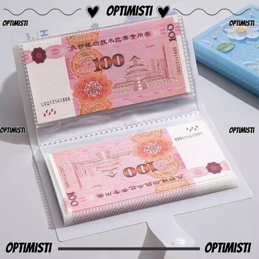 OPTIMISTI8E 100 ซองท้าทายประหยัดเงิน, กันน้ํานํากลับมาใช้ใหม่ Mini Binder Saving Challenge, ประหยัดเ