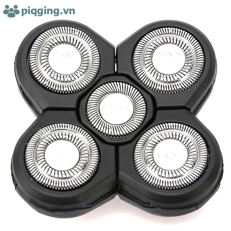 Piqiging เปลี่ยนหัวโกนสําหรับ Alternate Floating Washable Electric 5D Shavers VN