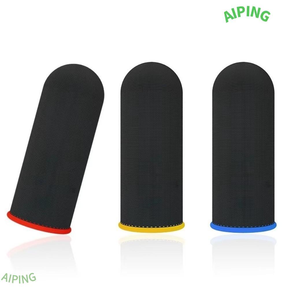 NG1ZX 10PCS Gaming Finger Sleeves, Nano Fiber Breathable Touchscreen Finger Cots, Anti-Sweat ถัก Tou