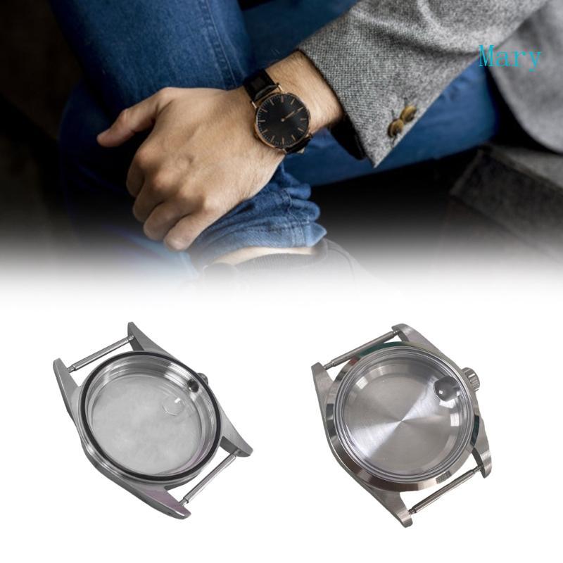 Mary Watch Case Watch Elegant 36mm Watch Case อัพเกรดนาฬิกาอเนกประสงค์ Modification Case กันน้ํา